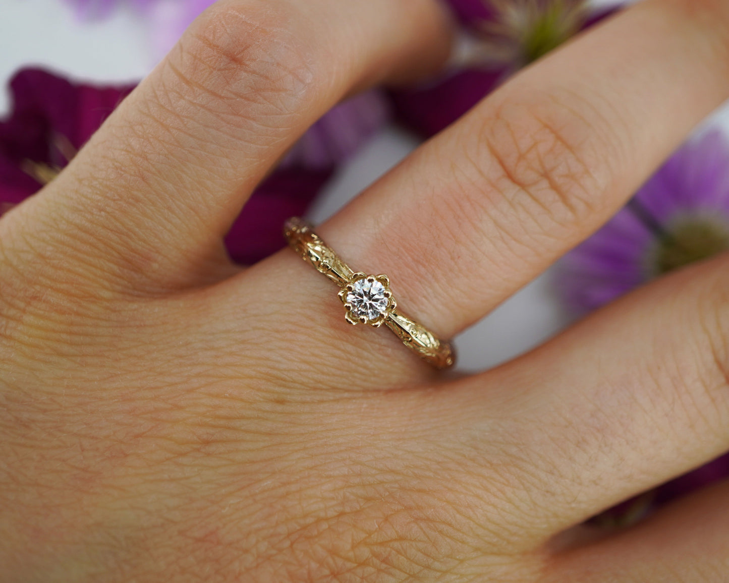 Anello Lily Bloom personalizzato